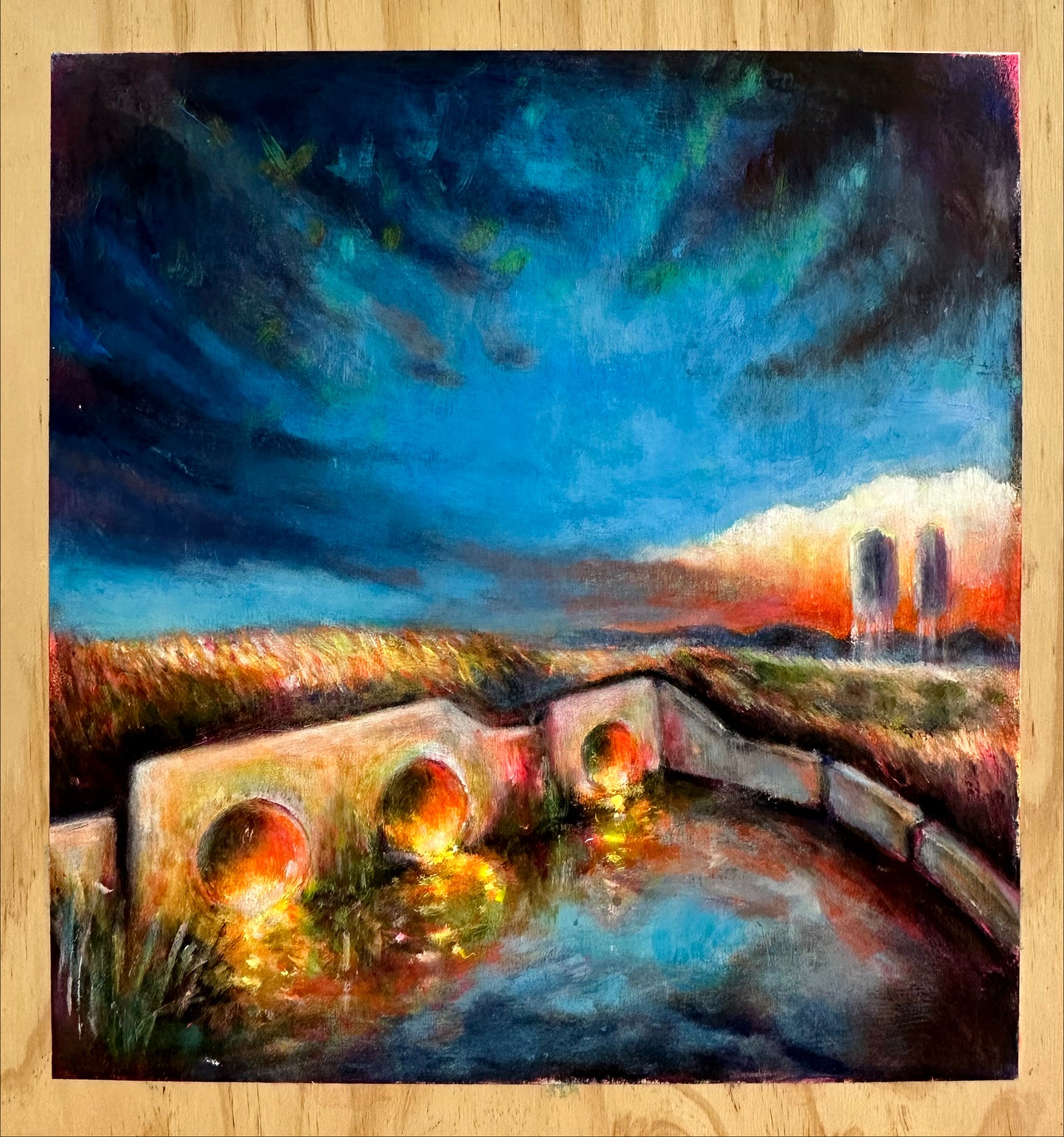 Luci Avard, Furnance Below (Pluto Painting)