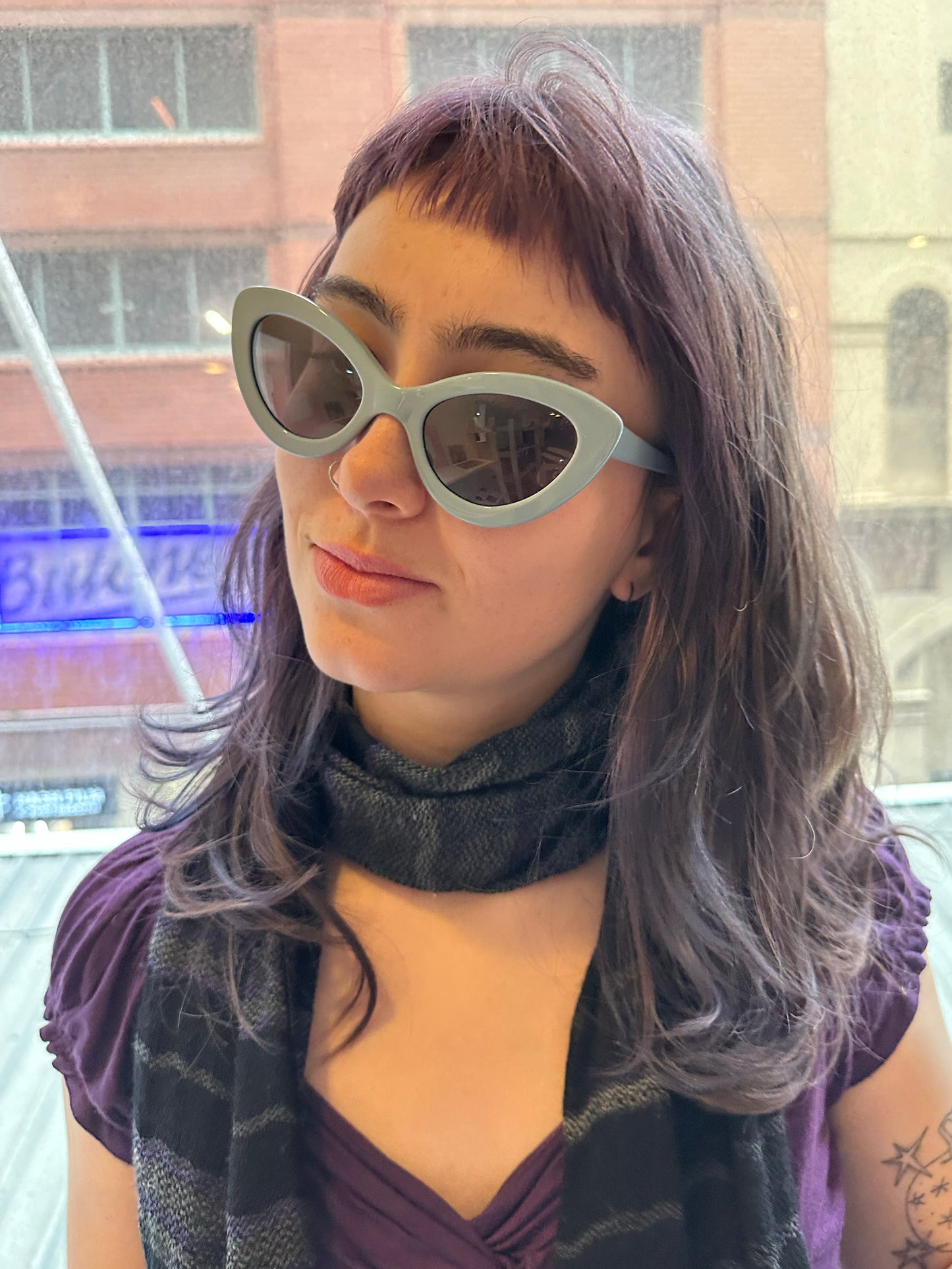 Auór, Valentina grey sunglasses