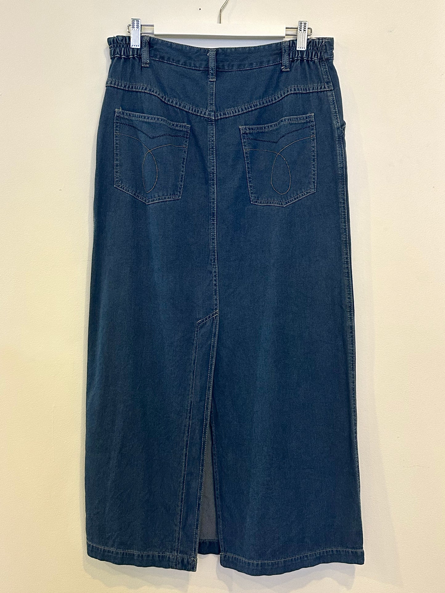 Treasure, Corfu Jeans long denim skirt