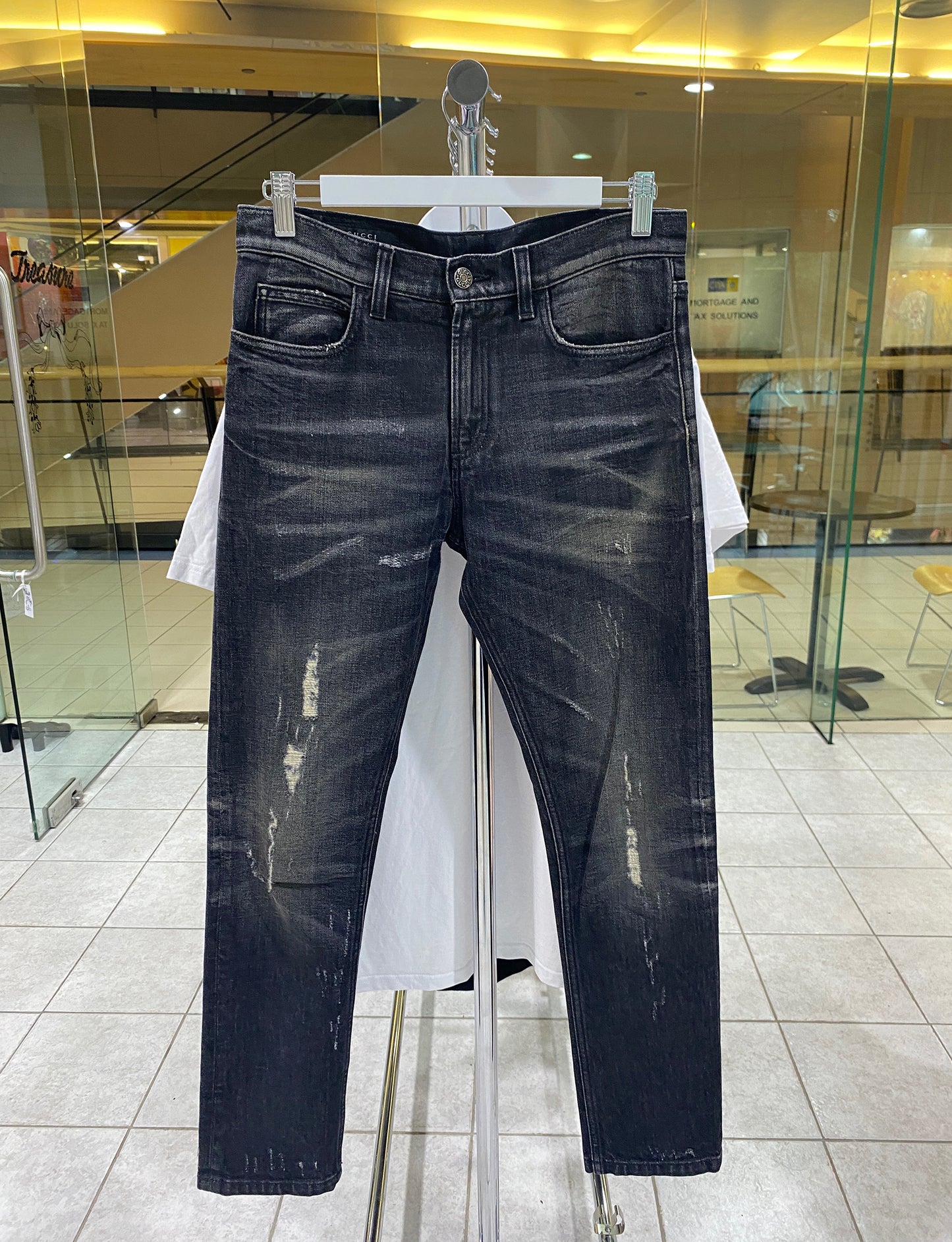 Treasure, Gucci indie sleeve jeans