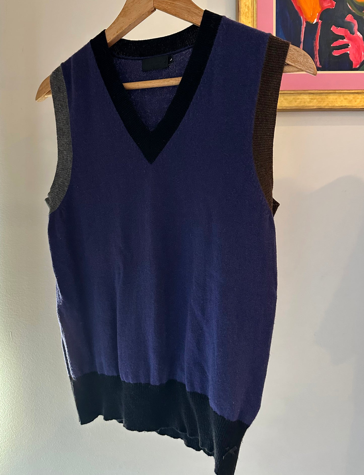 Treasure, Paul Smith wool and cashmere vest