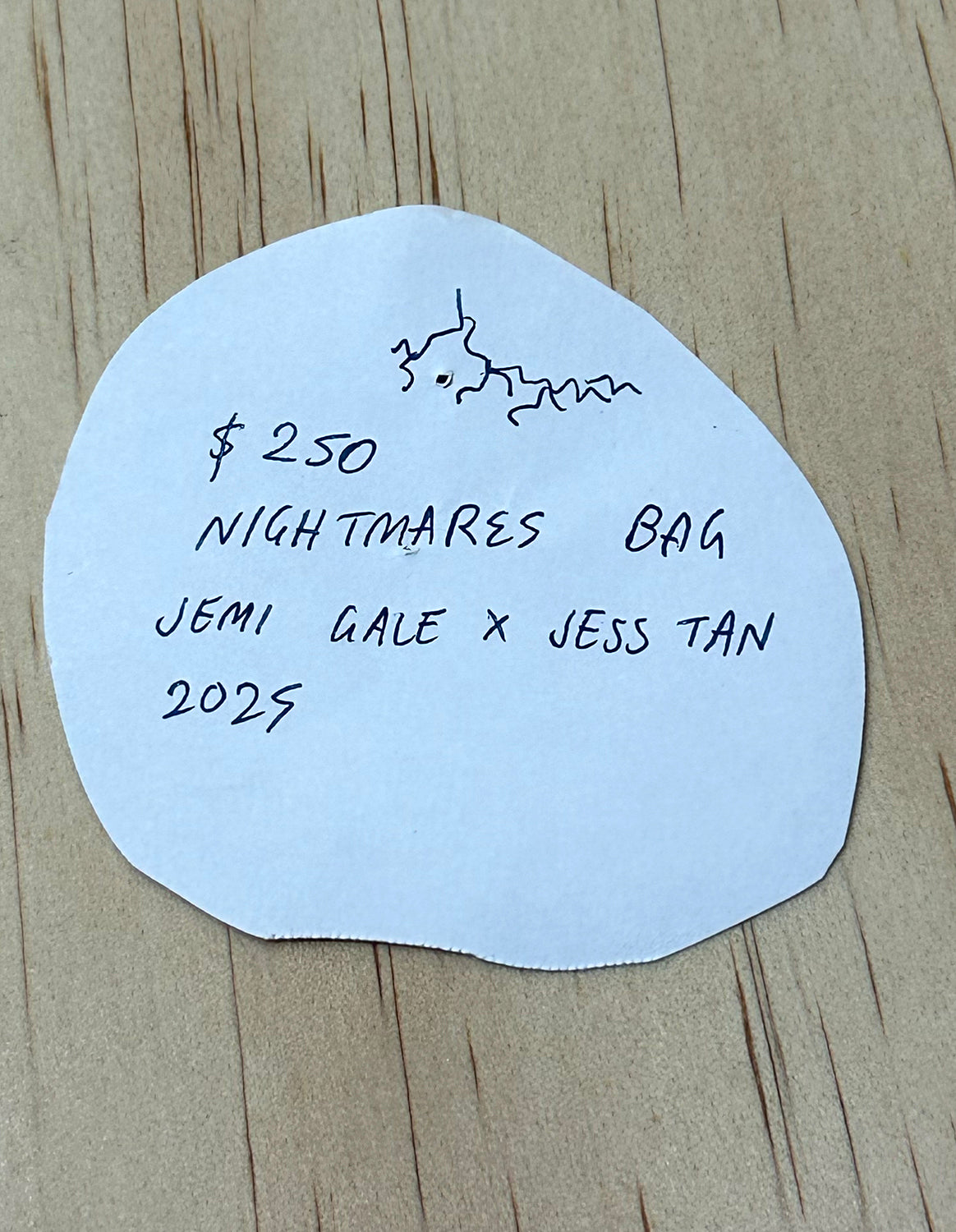 jess tan and jemi gale, Nightmares bag