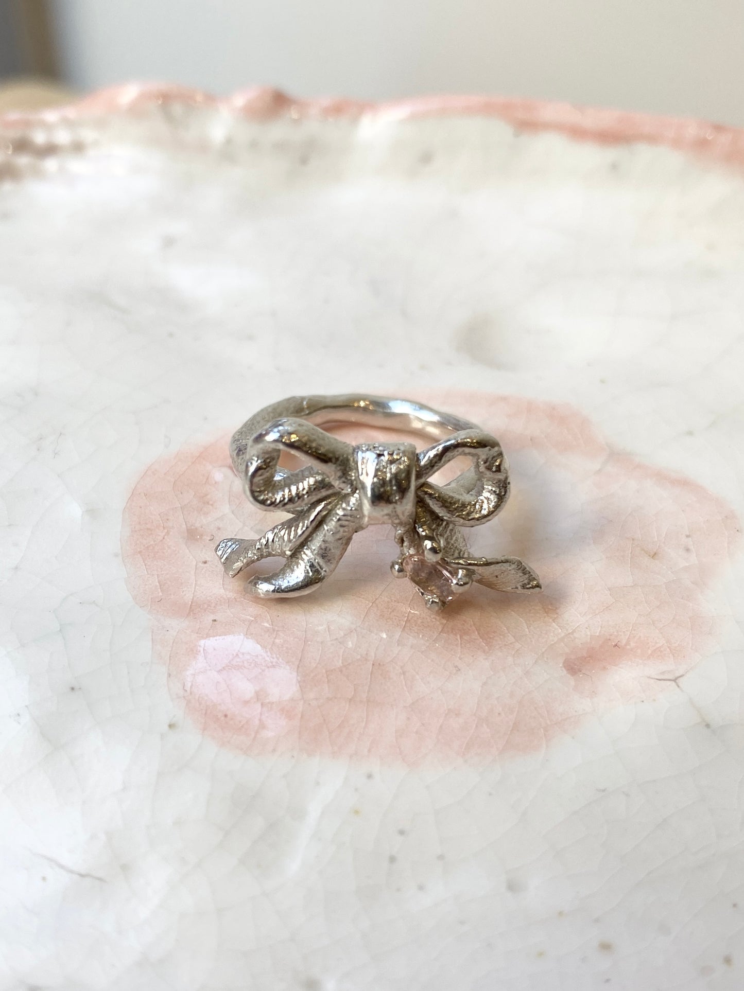 Treasure x LRM jewellery big bow ring