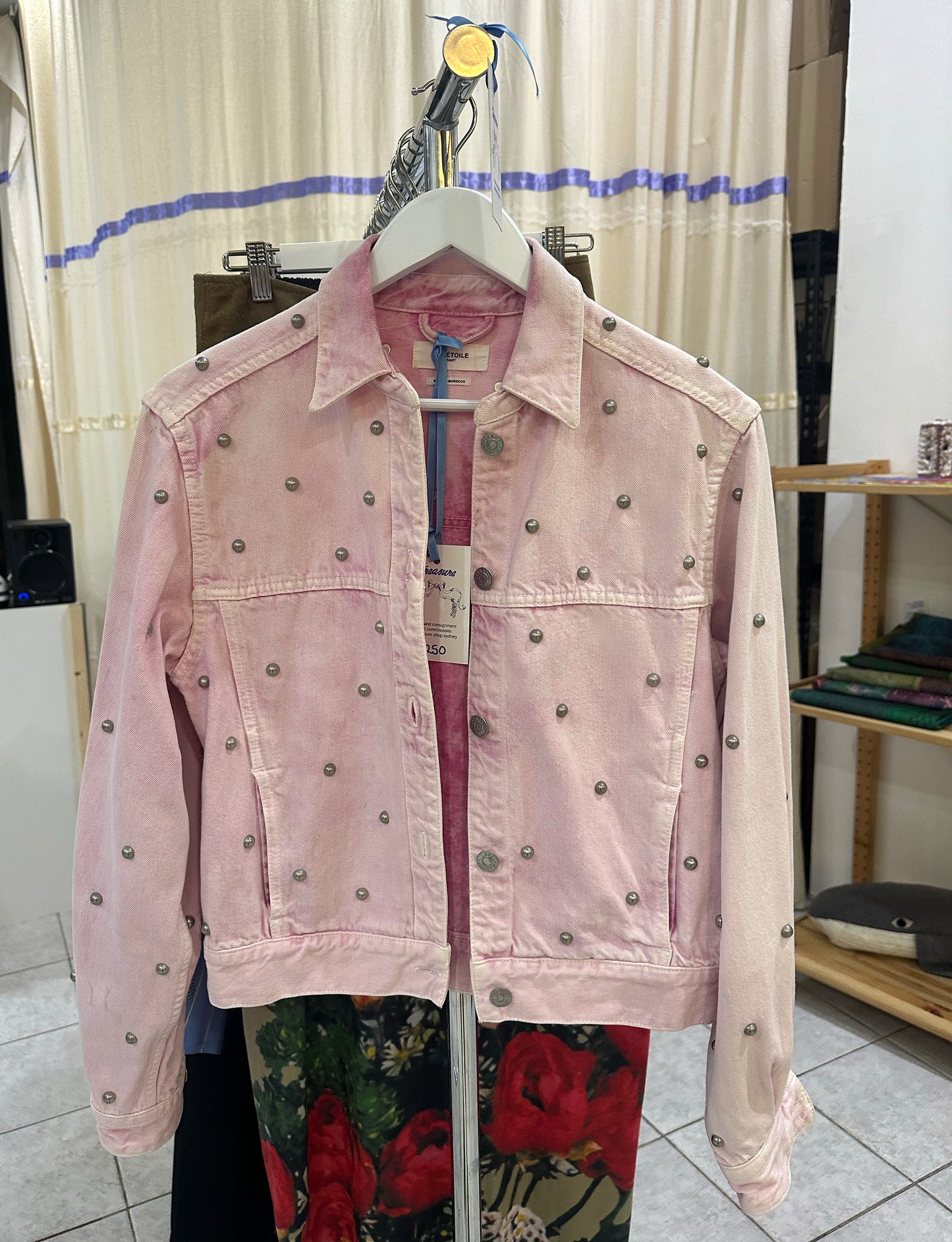 Treasure, Isabel Marant pink denim jacket
