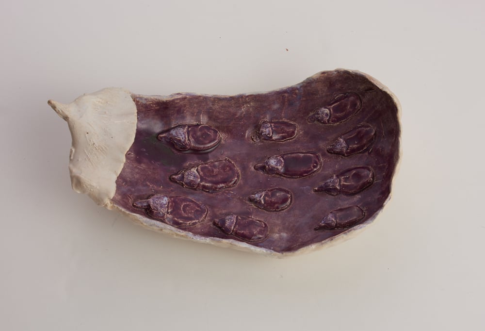 Kiki Ando, Eggplant Vase