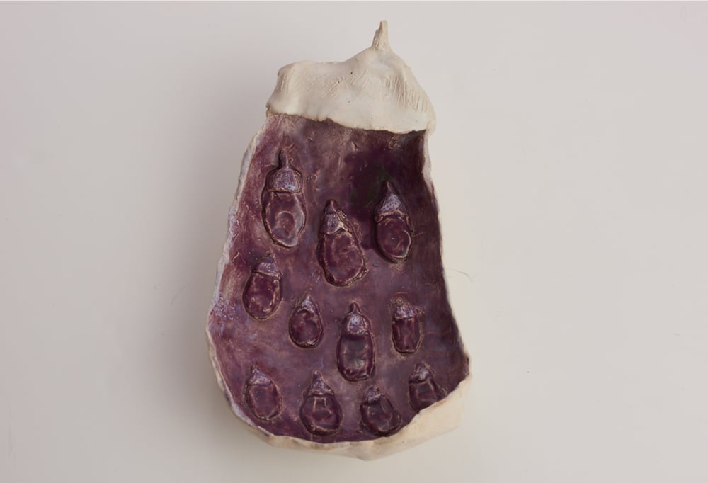 Kiki Ando, Eggplant Vase
