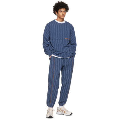 Treasure, Eckhaus Latta Blue Static Lounge Pants