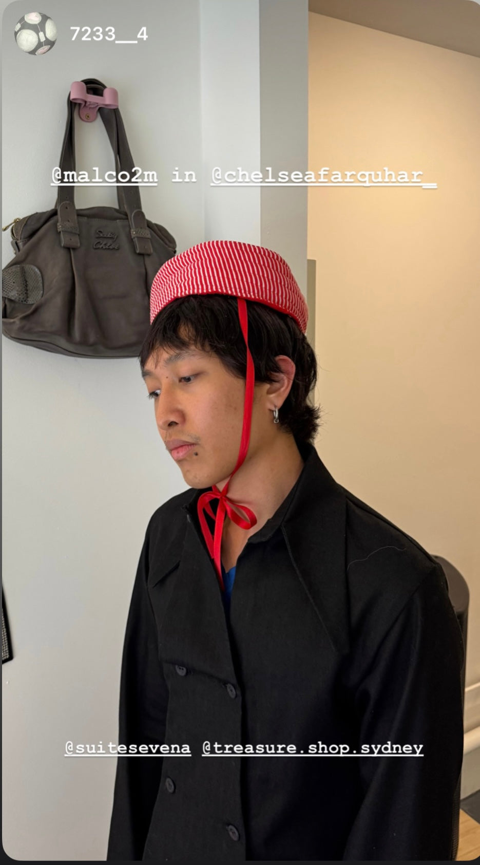 Chelsea Farquhar, Sample hat