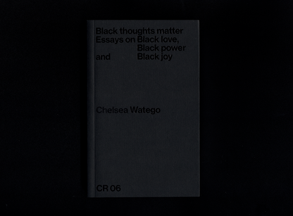 Chelsea Watego, Black thoughts matter