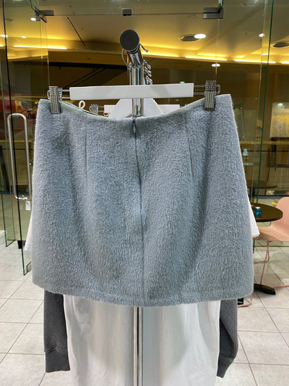 Treasure, Acne light blue mini skirt