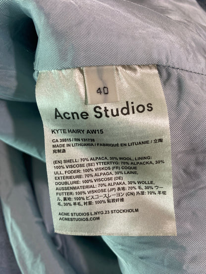 Treasure, Acne light blue mini skirt