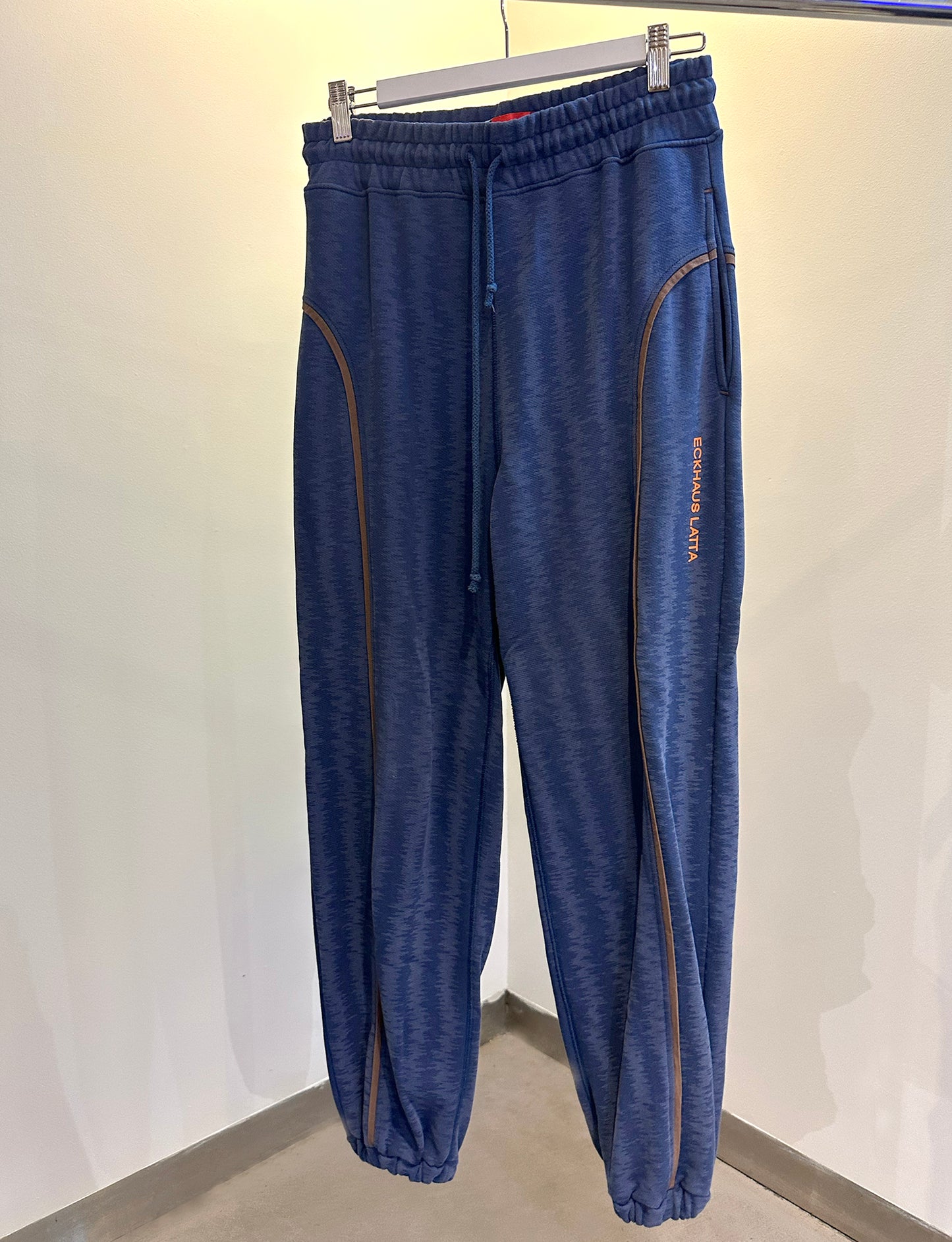 Treasure, Eckhaus Latta Blue Static Lounge Pants