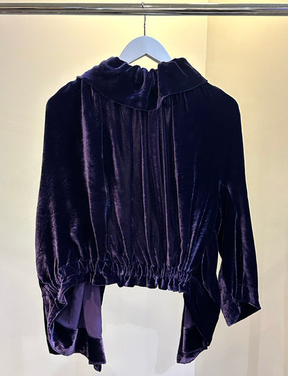 Treasure, Akira purple velvet shrug