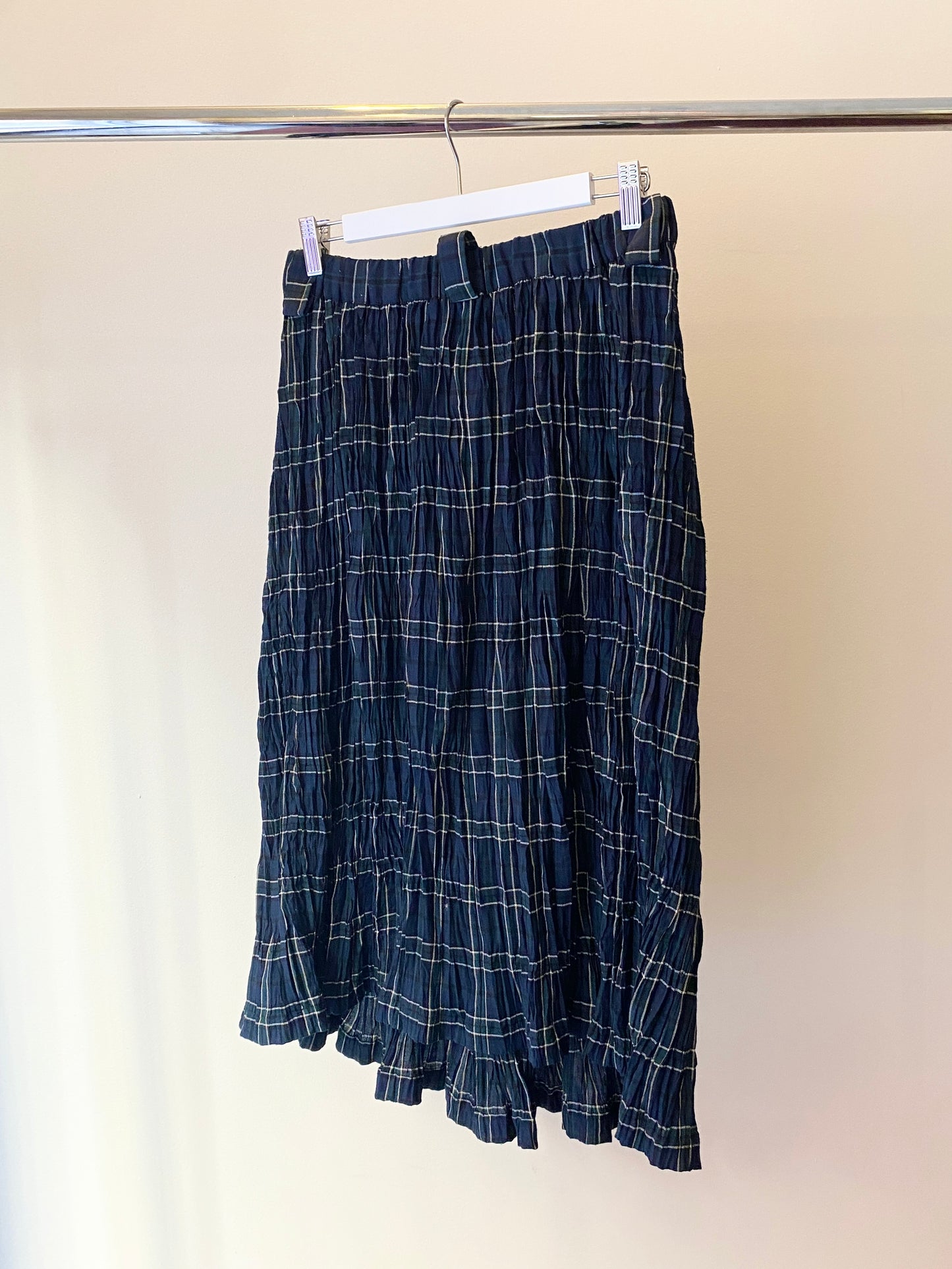 Treasure, Junya Watanabe check skirt