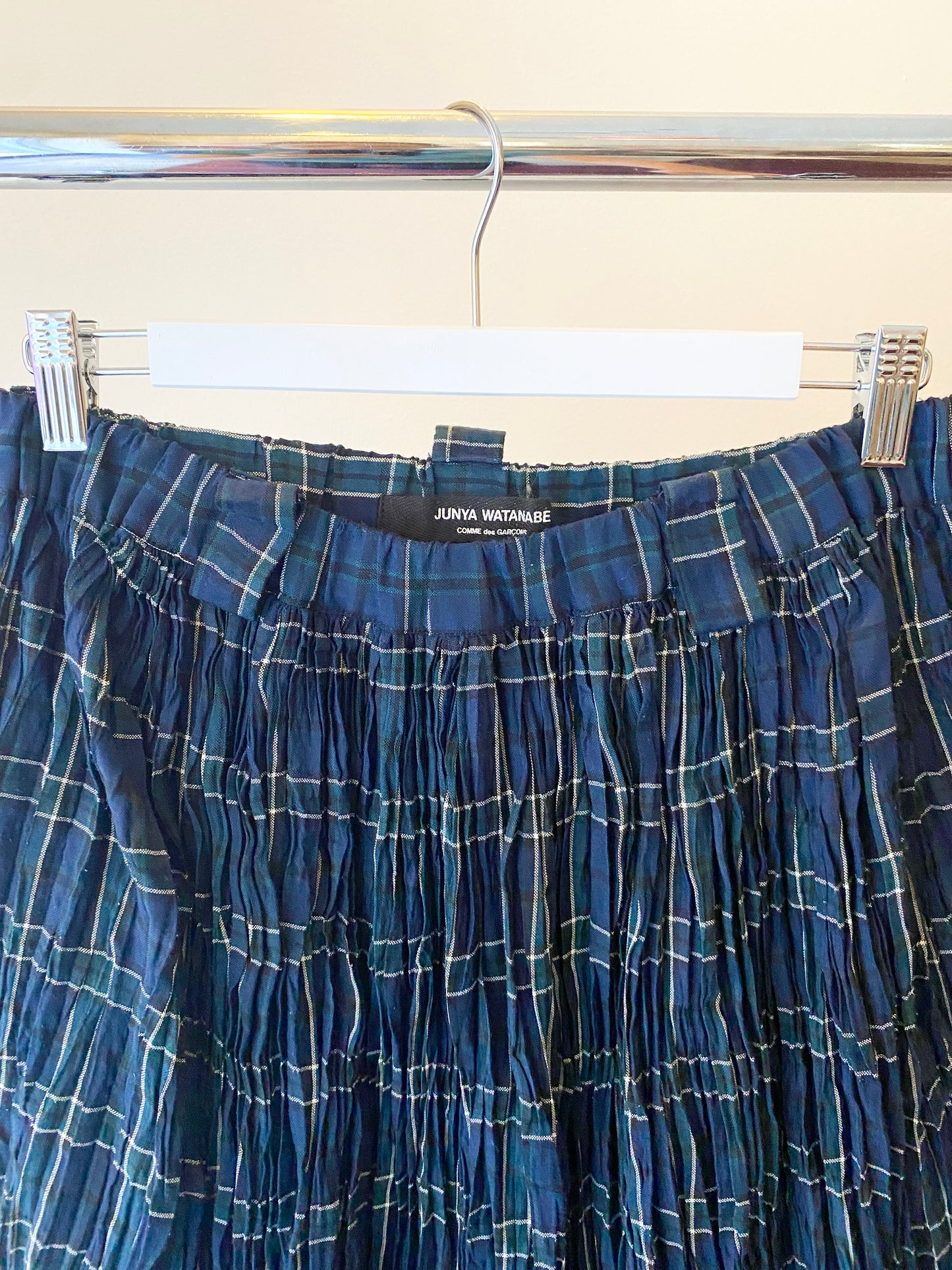 Treasure, Junya Watanabe check skirt