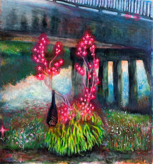 Luci Avard, Pteroptus Apparition in Staghorn and Peach Blossom