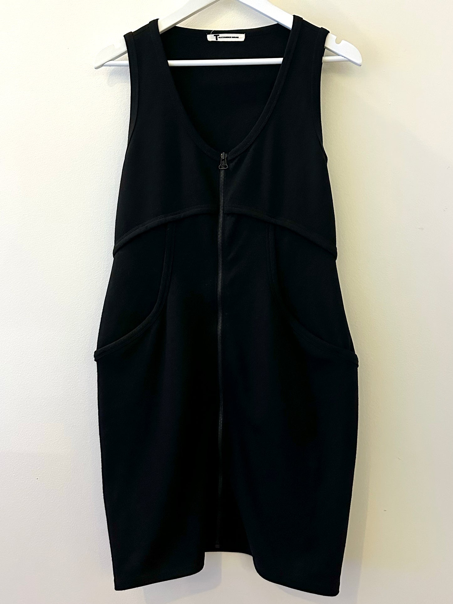 Gayatri, T by Alexander Wang black dress