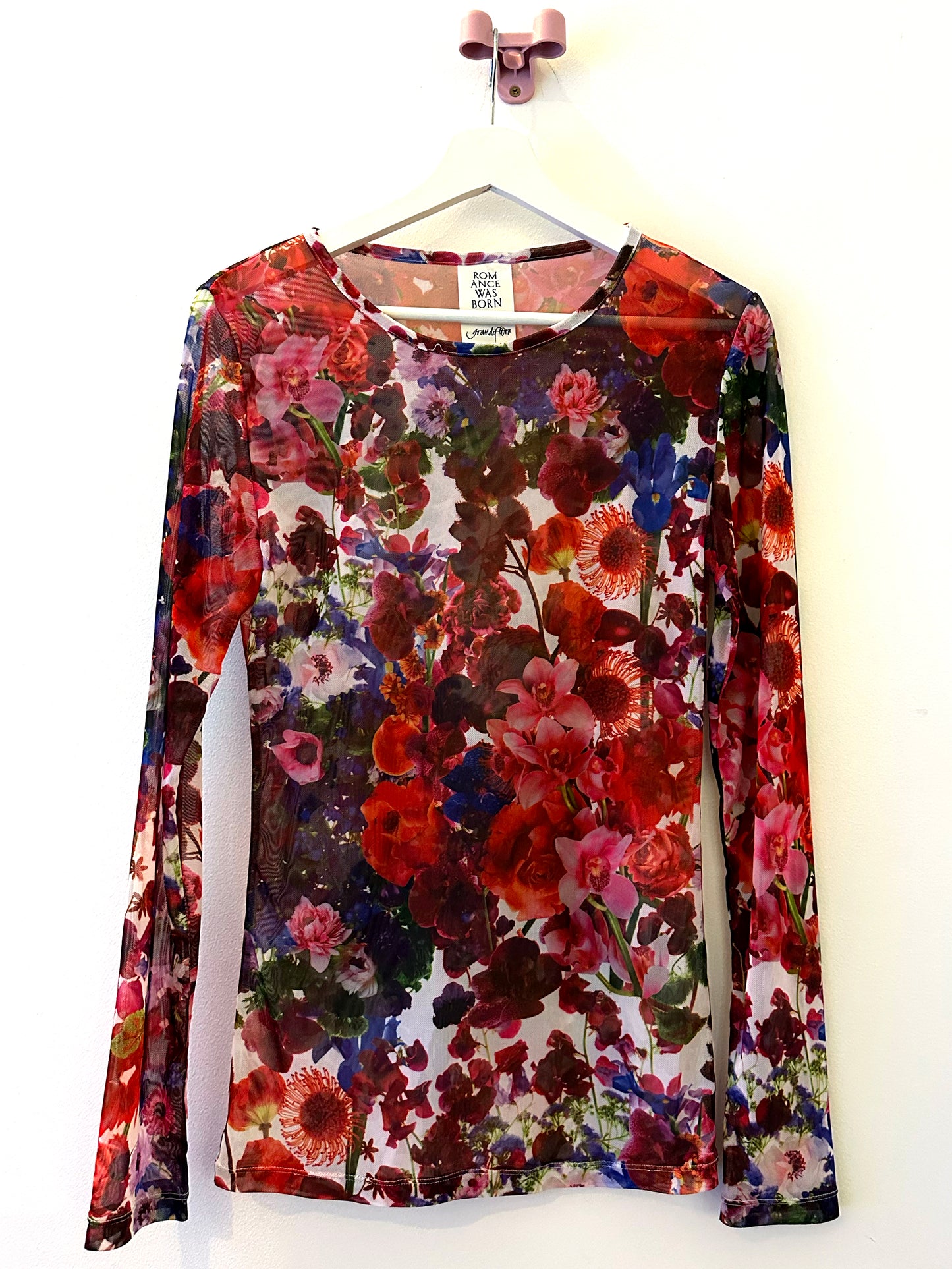 Gayatri, Romance was born & Grandiflora mesh top