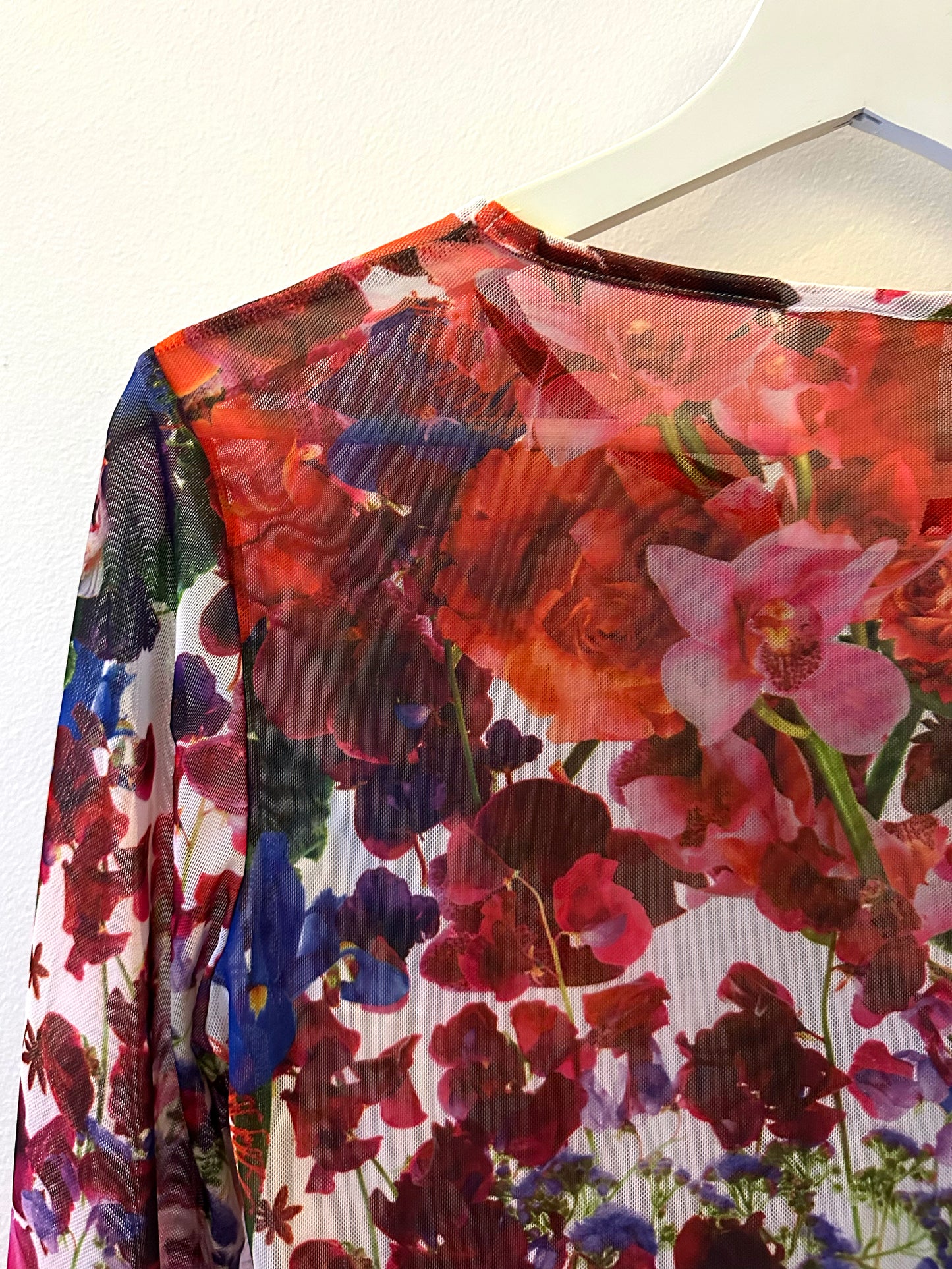 Gayatri, Romance was born & Grandiflora mesh top