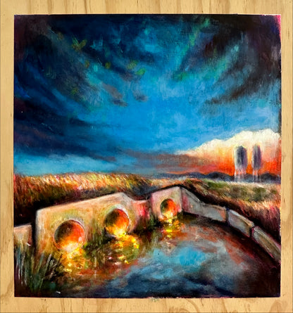 Luci Avard, Furnance Below (Pluto Painting)