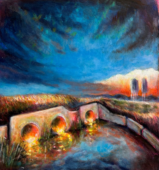 Luci Avard, Furnance Below (Pluto Painting)