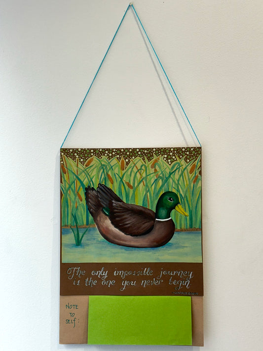 Artist from Dillwynia Correctional Centre, The only impossible journey it the one you never begin