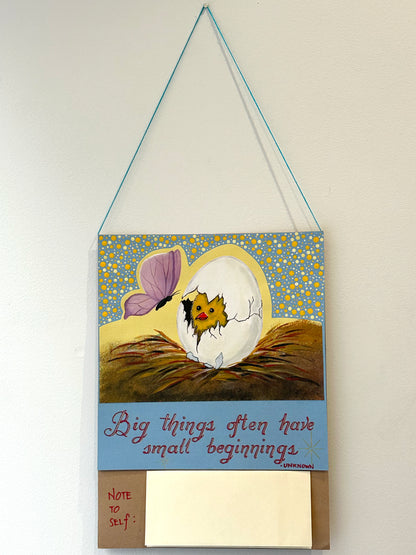 Artist from Dillwynia Correctional Centre, Big things often have small beginnings