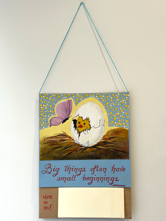 Artist from Dillwynia Correctional Centre, Big things often have small beginnings