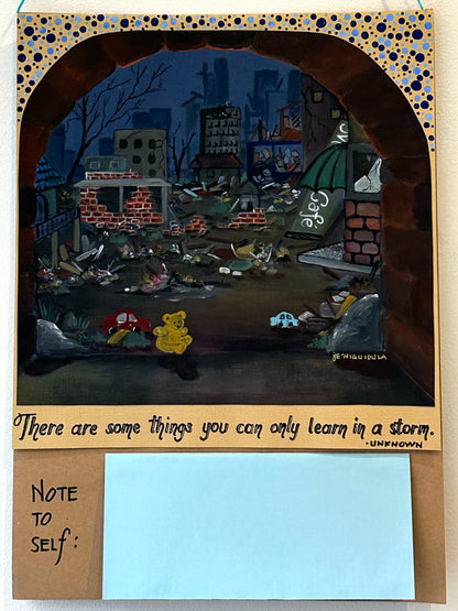 Artist from Dillwynia Correctional Centre, There are some things you can only learn in a storm