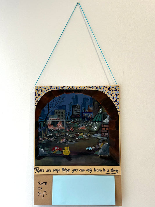 Artist from Dillwynia Correctional Centre, There are some things you can only learn in a storm