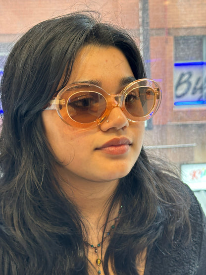 Auór, Roma peach sunglasses