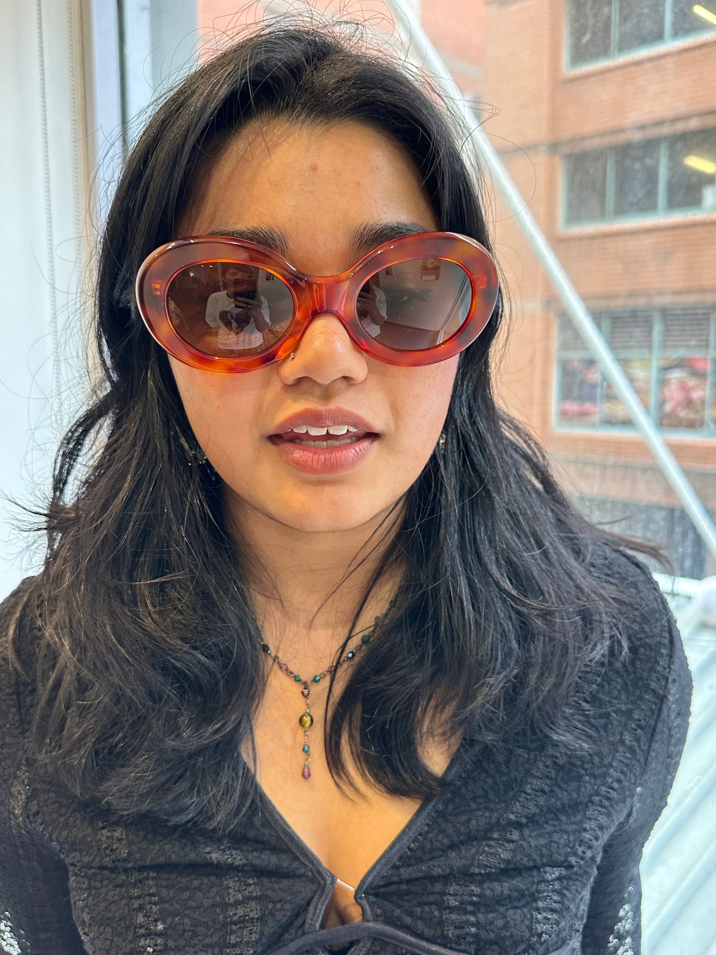 Auór, Light tortoiseshell sunglasses