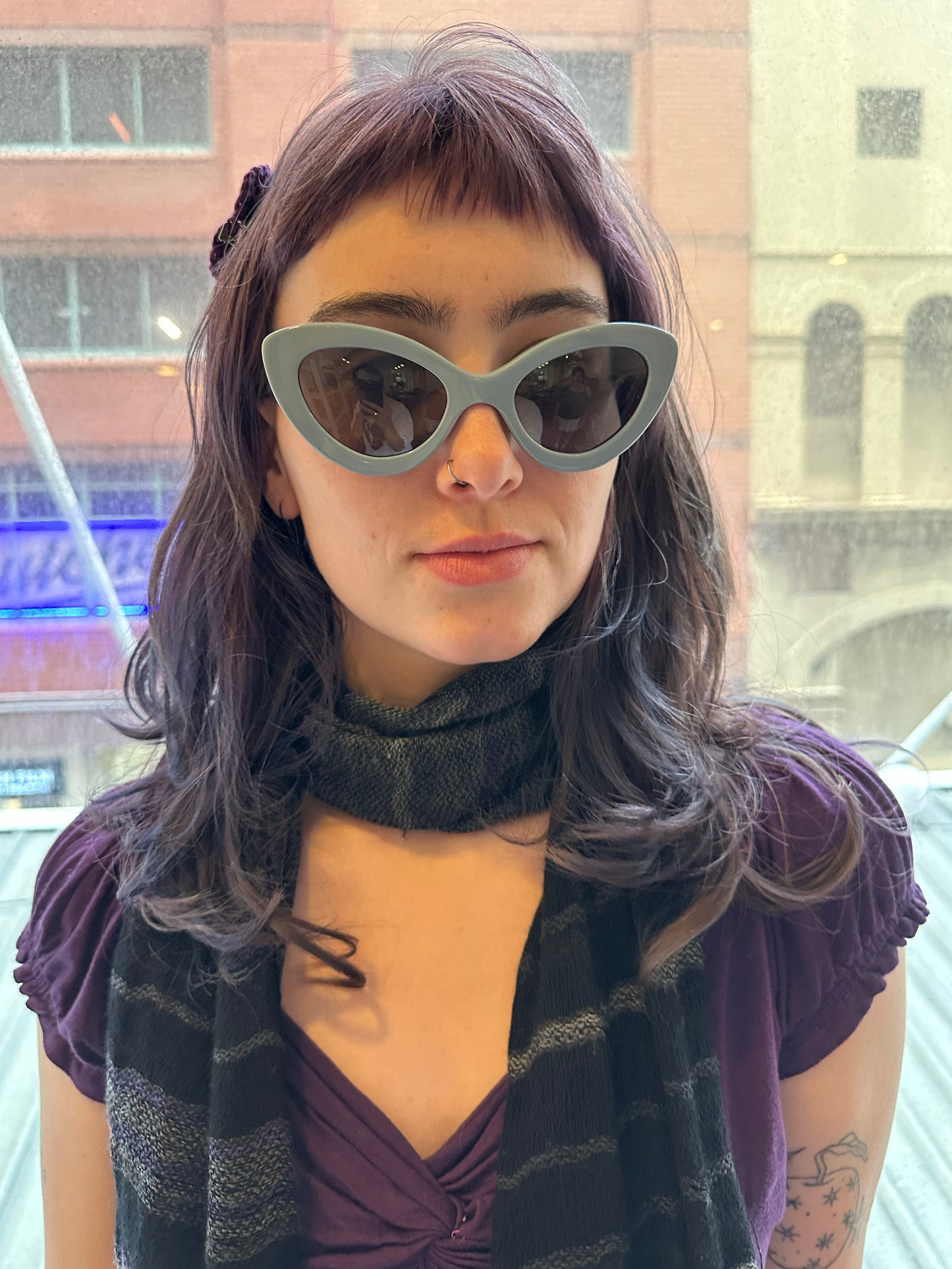 Auór, Valentina grey sunglasses
