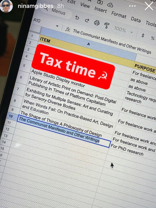 What I know about tax - Sunday 28th June