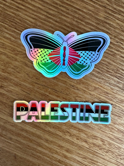 Amanny Ahmad, Palestine sticker