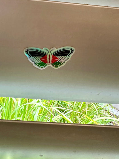 Amanny Ahmad, Butterfly Gaza sticker