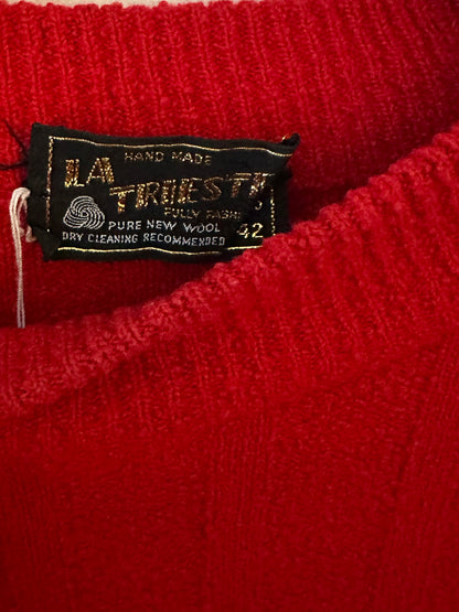 Eleni, Red wool jumper