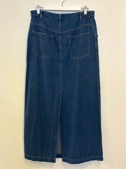 Treasure, Corfu Jeans long denim skirt