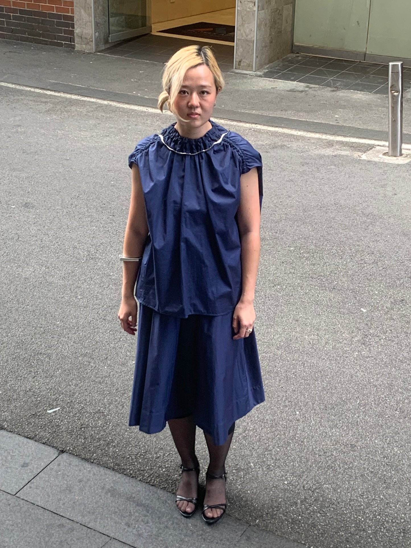 Viv, Marni ruched blouse