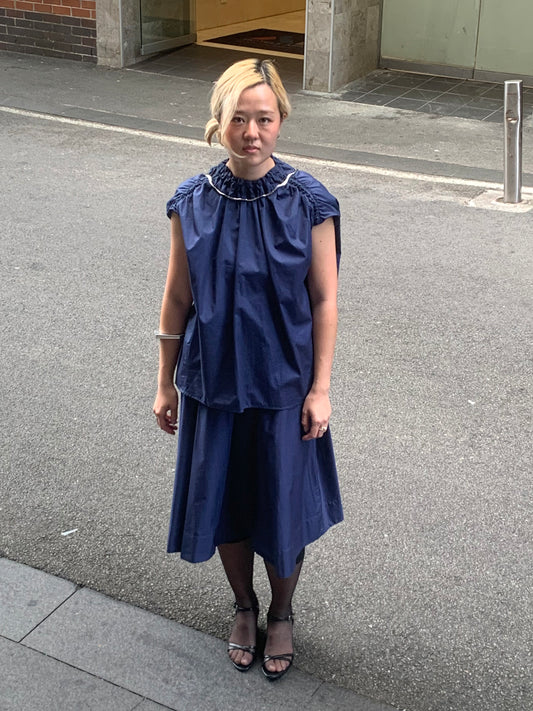 Viv, Marni ruched blouse