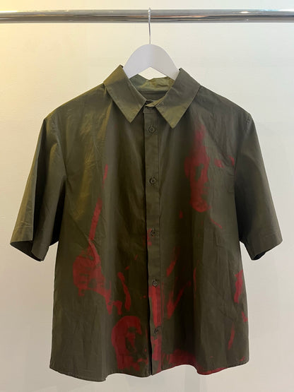 paria /FARZANEH, Olive shirt