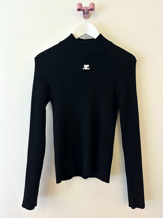 Treasure, Courrèges Women's Black Jumper