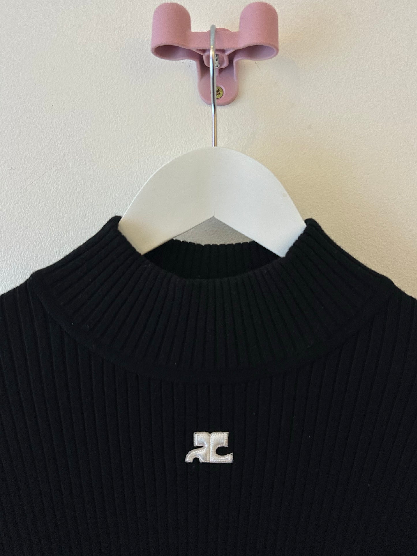 Treasure, Courrèges Women's Black Jumper