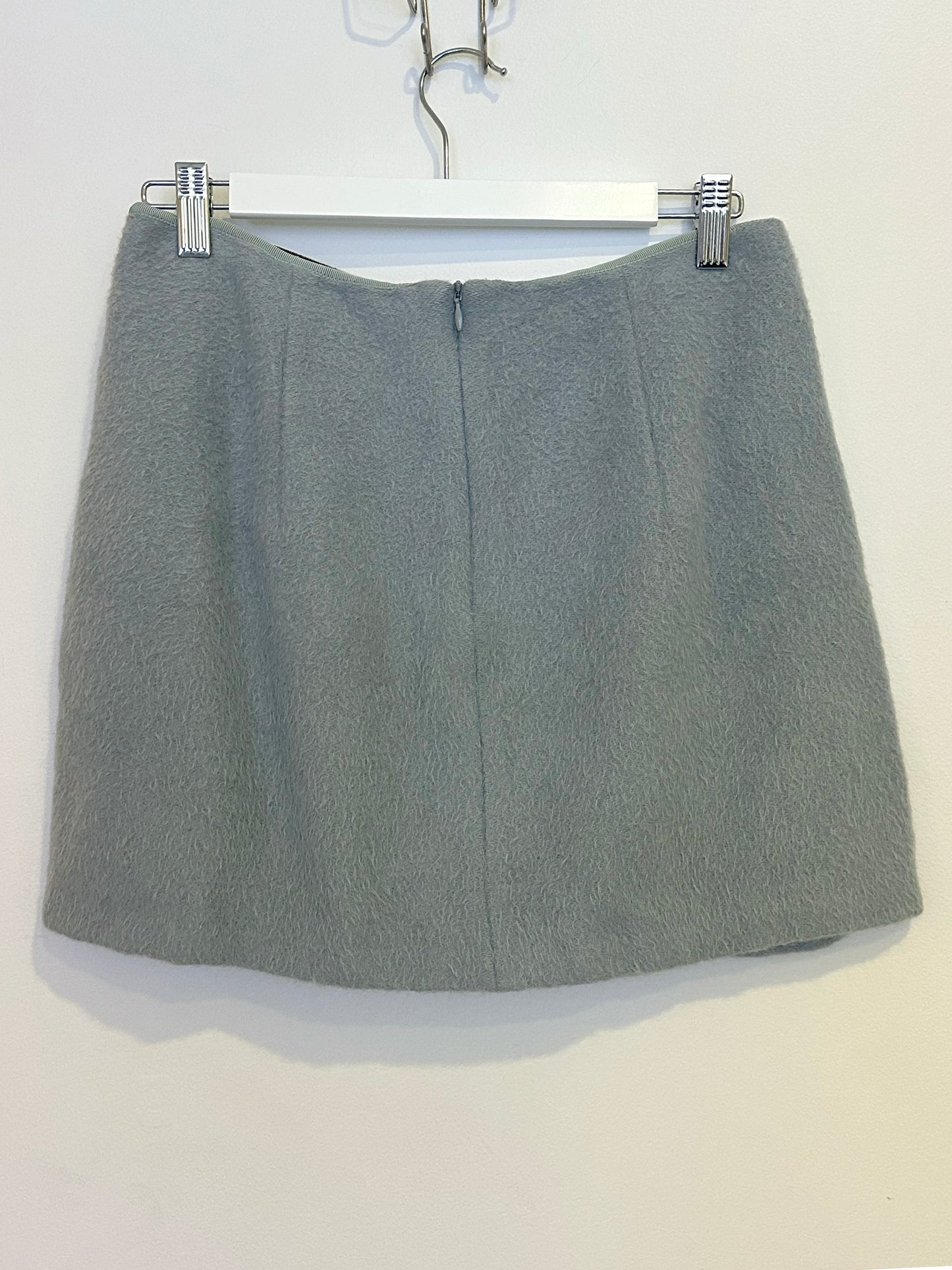 Treasure, Acne light blue mini skirt