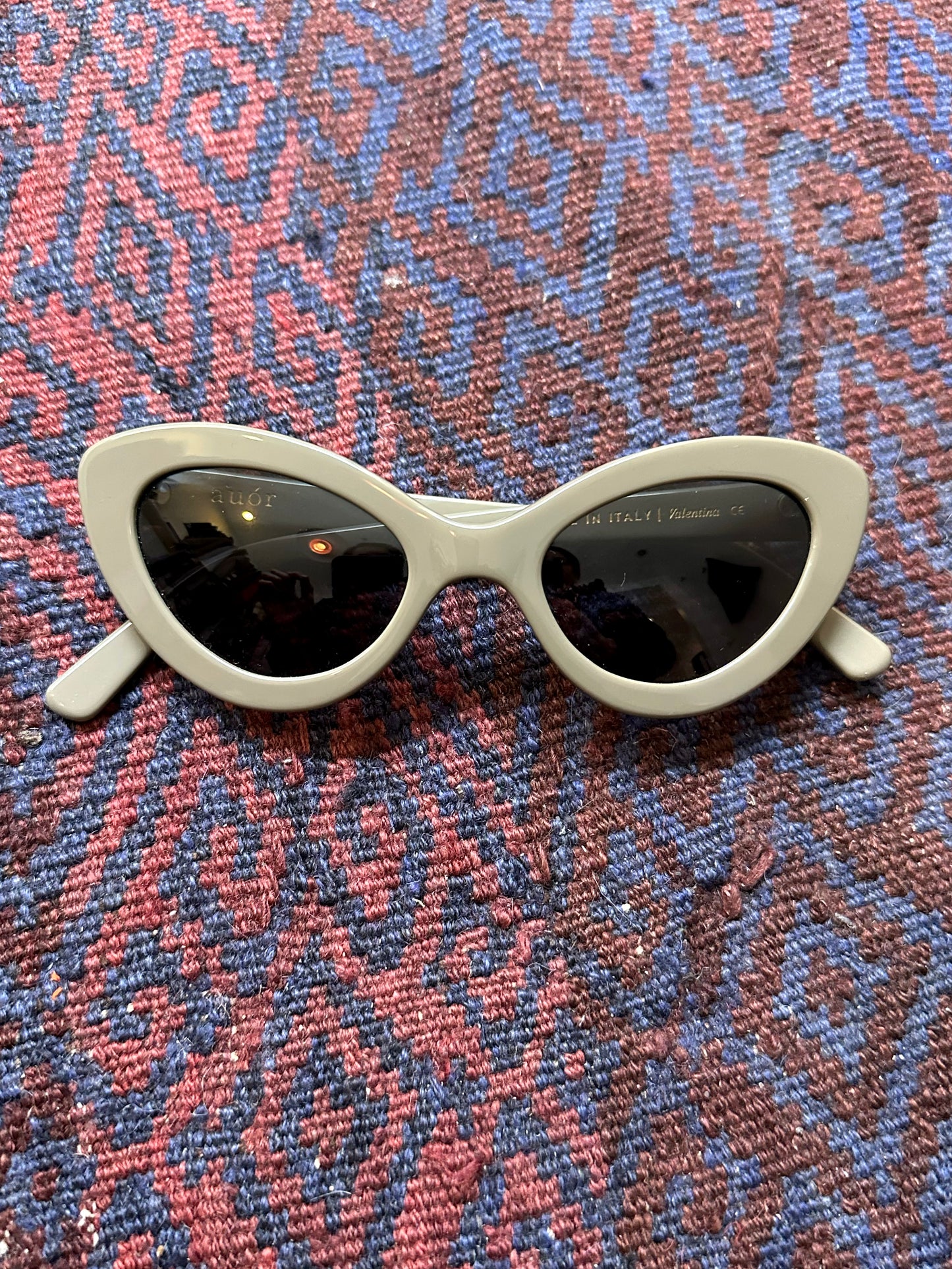 Auór, Valentina beige sunglasses