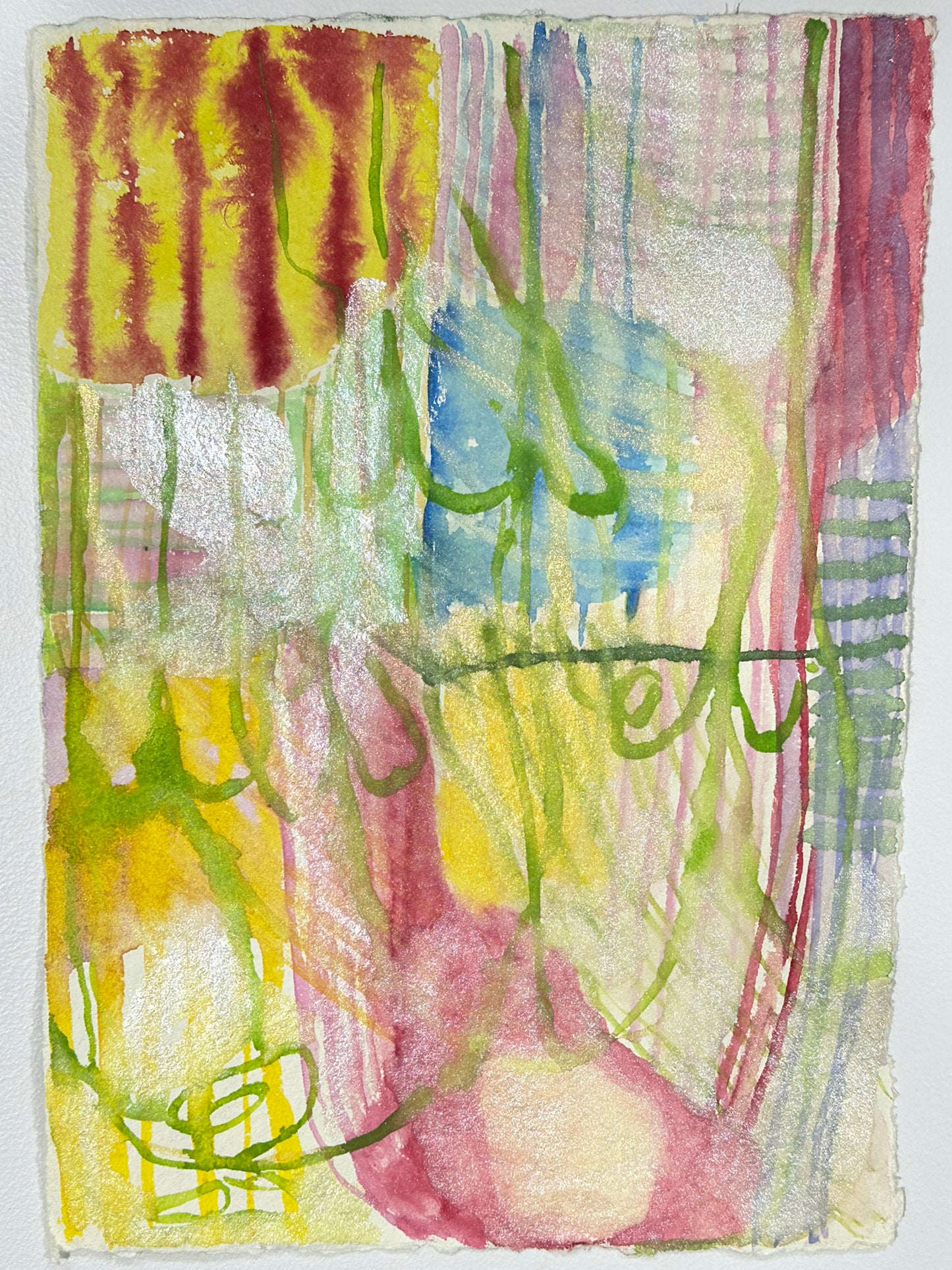 Lily Golightly, Diary Soup water colours on paper