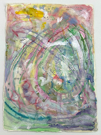 Lily Golightly, Diary Soup water colours on paper