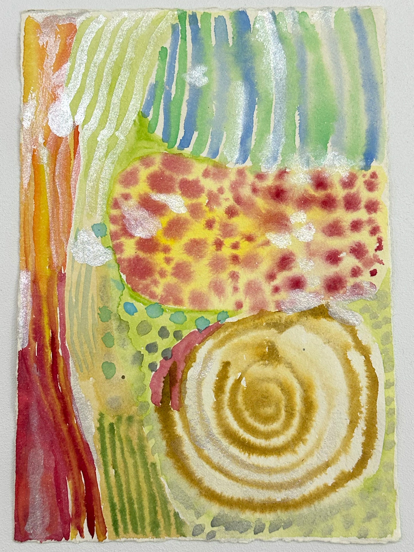 Lily Golightly, Diary Soup water colours on paper