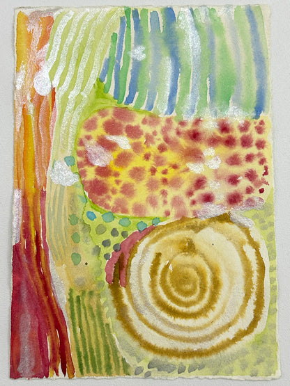 Lily Golightly, Diary Soup water colours on paper