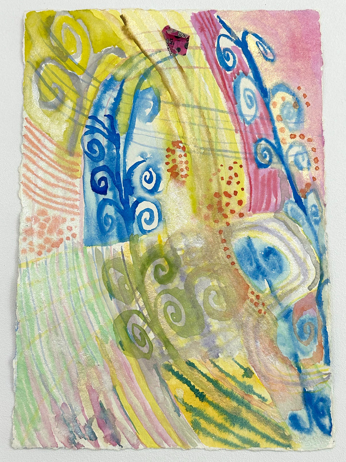 Lily Golightly, Diary Soup water colours on paper